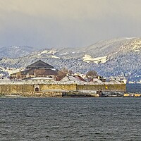 Buy canvas prints of Monk's Island, Trondheim, Norway by Martyn Arnold