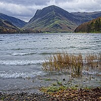Buy canvas prints of Fleetwith Pike and Buttermere Lake District by Martyn Arnold