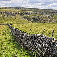 Buy canvas prints of walking in Malham Dale by Martyn Arnold
