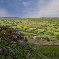 Buy canvas prints of Danby Dale on the North York Moors by Martyn Arnold