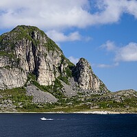 Buy canvas prints of Fugloya Island in the Norwegian Sea by Martyn Arnold