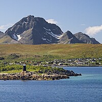 Buy canvas prints of Lofoten Landscape Norway by Martyn Arnold
