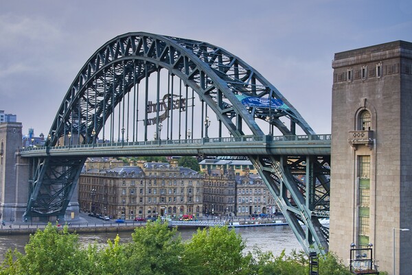 Newcastle Tyne Bridge Picture Board by Martyn Arnold