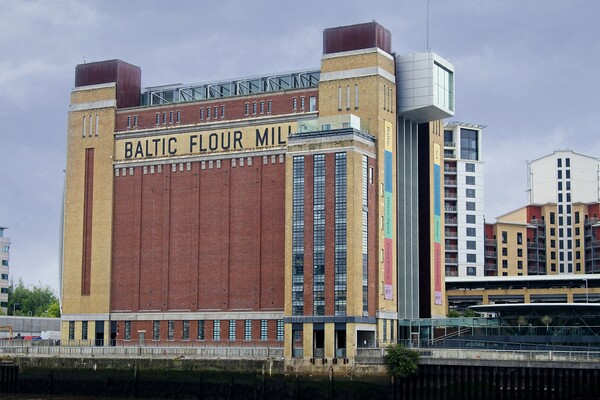 Baltic Flour Mills Art Centre Picture Board by Martyn Arnold