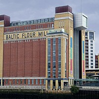 Buy canvas prints of Baltic Flour Mills Art Centre by Martyn Arnold