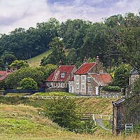 Buy canvas prints of Hutton-le-Hole Village, North Yorkshire by Martyn Arnold