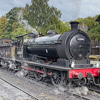 Buy canvas prints of NER P3 Steam Train by Martyn Arnold