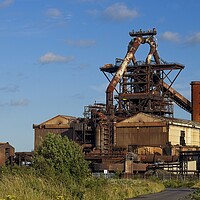 Buy canvas prints of Redcar Steelworks Blast Furnace by Martyn Arnold