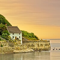 Buy canvas prints of Runswick Bay Cottage by Martyn Arnold