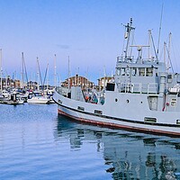 Buy canvas prints of Hartlepool Marina by Martyn Arnold