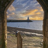 Buy canvas prints of Hartlepool Pier and Lighthouse from Sandwell Gate by Martyn Arnold