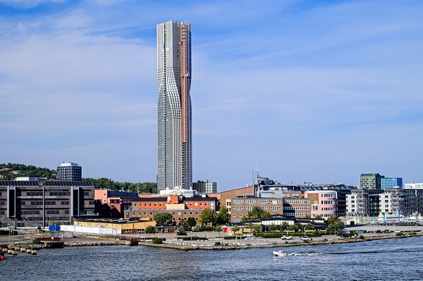 Karlatornet - the Tallest Building in Sweden Picture Board by Martyn Arnold