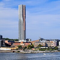 Buy canvas prints of Karlatornet - the Tallest Building in Sweden by Martyn Arnold