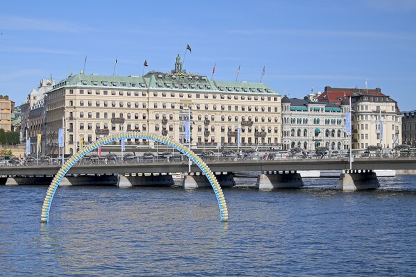 Grand Hotel Stockholm City Centre Picture Board by Martyn Arnold