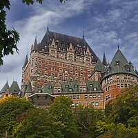 Buy canvas prints of Château Frontenac, Quebec, Canada by Martyn Arnold