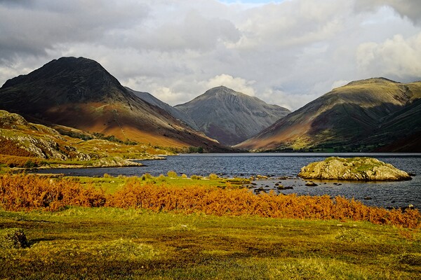Wastwater Lake District Picture Board by Martyn Arnold