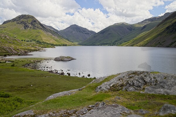 Lake District Wastwater Picture Board by Martyn Arnold