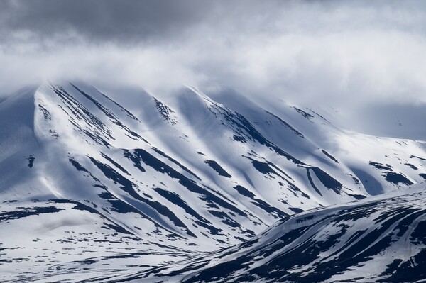 Arctic Mountain Landscape - Svalbard Picture Board by Martyn Arnold