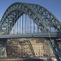 Buy canvas prints of Newcastle upon Tyne Bridge by Martyn Arnold