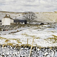 Buy canvas prints of Winter Landscape Scene in North Pennines AONB by Martyn Arnold