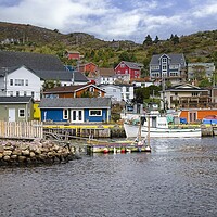Buy canvas prints of Newfoundland Fishing Village  by Martyn Arnold