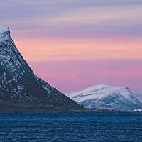 Pink Purple Sunrise Norway