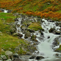 Buy canvas prints of  Lake District Stream by Martyn Arnold