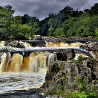 Buy canvas prints of Low Force Waterfall by Martyn Arnold