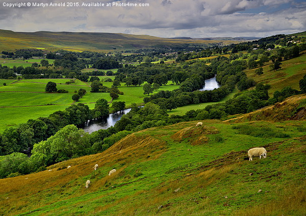  English Dales Landscape Picture Board by Martyn Arnold