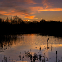 Buy canvas prints of  Twilight Reflections by Martyn Arnold