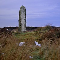 Buy canvas prints of Danby Moor Stone Monument Yorkshire by Martyn Arnold