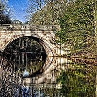 Buy canvas prints of Bridge Over River by Martyn Arnold