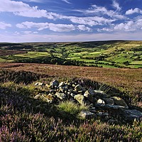 Buy canvas prints of North York Moors - Ryedale by Martyn Arnold