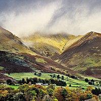 Buy canvas prints of Lake District Mountains by Martyn Arnold
