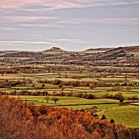 Buy canvas prints of Roseberry Topping and Yorkshire Landscape by Martyn Arnold