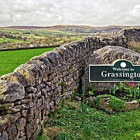Buy canvas prints of Grassington, Yorkshire Dales National Park by Martyn Arnold
