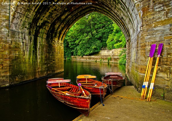 Rowing Boats on the RIver in Durham City Picture Board by Martyn Arnold