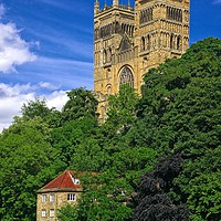 Buy canvas prints of Durham Cathedral and Old Fulling Mill by Martyn Arnold