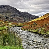 Buy canvas prints of Honister Pass Lake District by Martyn Arnold