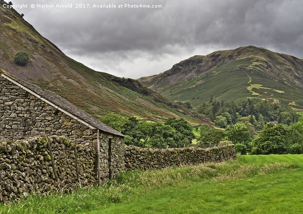 Lake District Fells near Grasmere Picture Board by Martyn Arnold