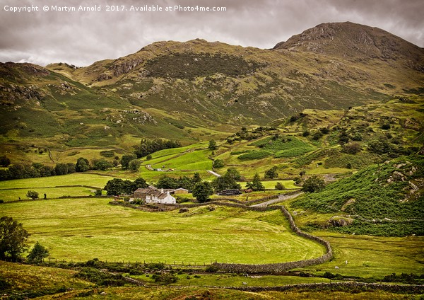 Lake District Landscape Picture Board by Martyn Arnold