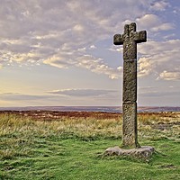Buy canvas prints of Young Ralph's Cross, North York Moors by Martyn Arnold