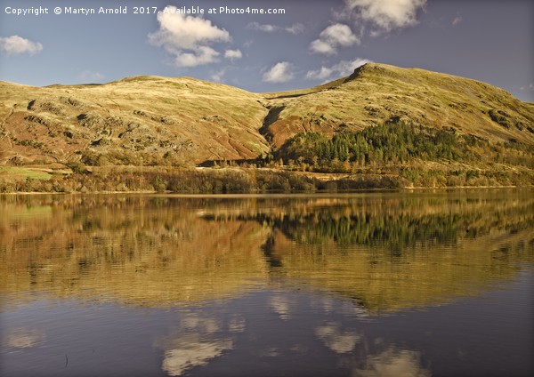 Helvellyn Reflections in Thirlmere Picture Board by Martyn Arnold
