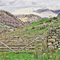 Buy canvas prints of Lake District Mountains by Martyn Arnold
