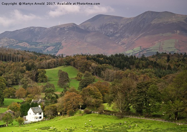 Lake district Landscape Picture Board by Martyn Arnold