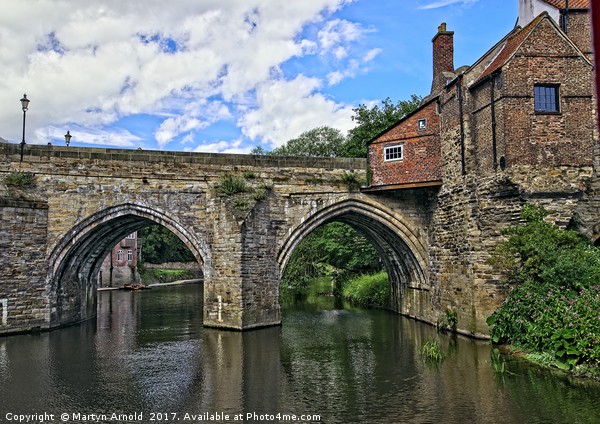 Elvet Bridge & Chapel, Durham City Picture Board by Martyn Arnold