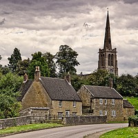 Buy canvas prints of Bulwick Village Northamptonshire by Martyn Arnold