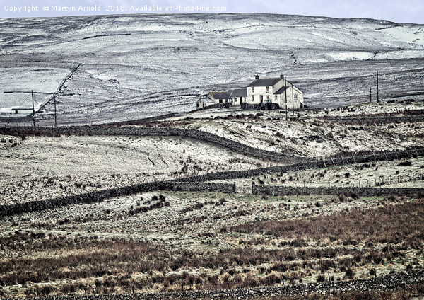 Teesdale in Winter Picture Board by Martyn Arnold