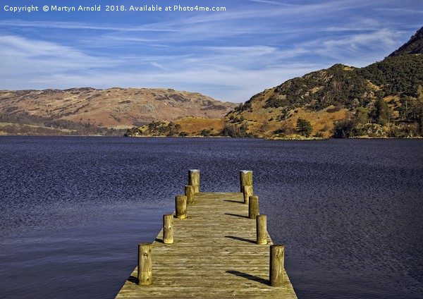 Ullswater from Glenridding, Lake District Picture Board by Martyn Arnold
