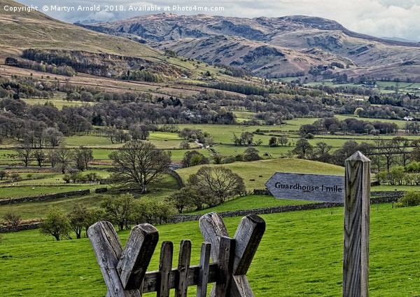 Western Lake District Landscape Picture Board by Martyn Arnold